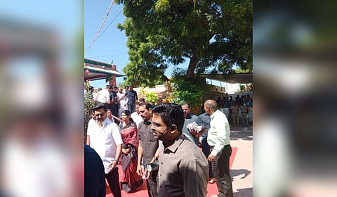 When questioned about EPS' comment on Bharat Ratna award for Thevar, Stalin said that the Tamil Nadu government supports the demand.