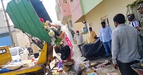 The initiative was based on the strict instructions of Deputy CM DK Shivakumar to contain the garbage menace.