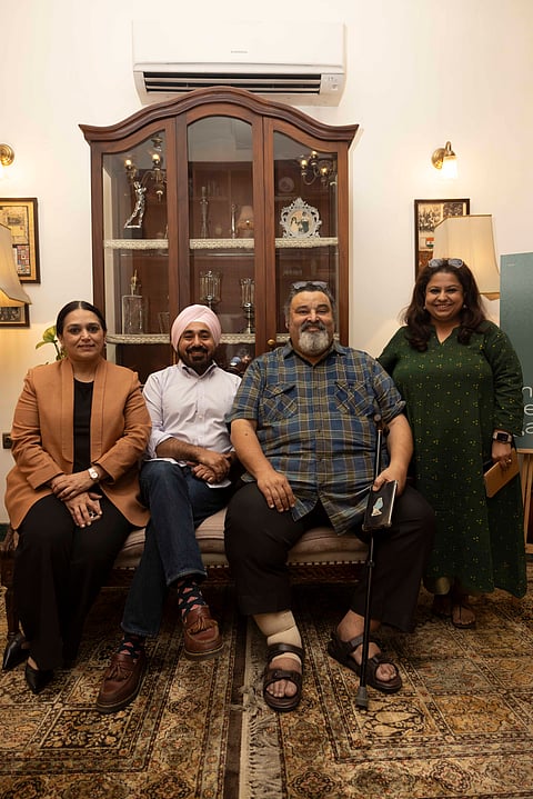 Dr Kurush Dalal (second from right) and Vernika Awal with Rajan and Deepika Sethi of Ikk Punjab