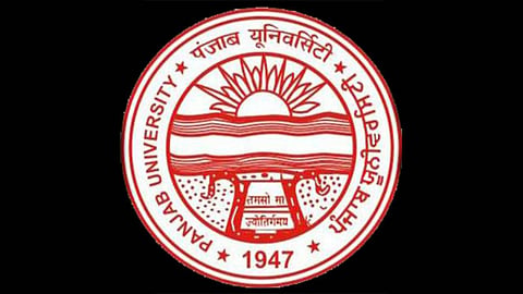 Panjab University logo.