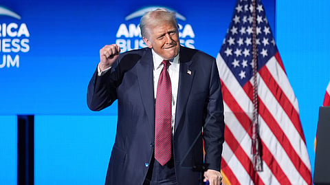 US President Donald Trump