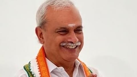 Puducherry Pradesh Congress Committee (PPCC) president V Vaithilingam.