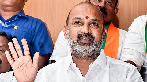 Minister of State for Home Affairs Bandi Sanjay Kumar