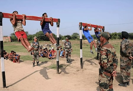 Agniveer recruitment image used for representative purpose.