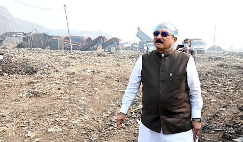 The inspection highlighted the sustained priority accorded by the ministry to the time-bound clearance of legacy waste and the comprehensive remediation of the dumpsite, officials added.