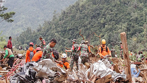 More than 700 personnel from the search and rescue office, military and police as well as volunteers were involved in the operation.