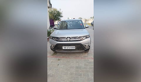 Car found parked in Faridabad’s Al Falah University.