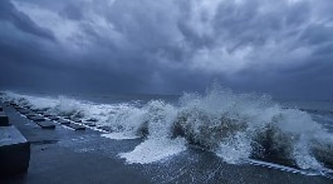 On Friday, seawater rushed past the shoreline in Pudukudi, a village where most residents live just a few metres from the coast.