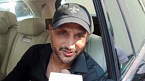 Former Indian cricketer Harbhajan Singh.