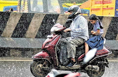 IMD has issued heavy rainfall warnings for several districts throughout the week