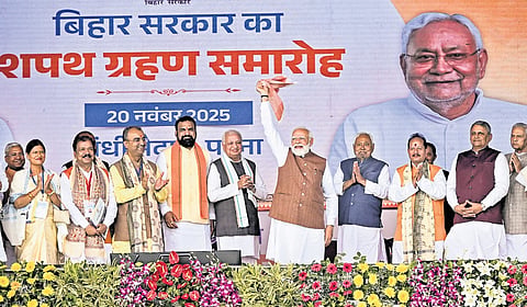 Caste and social engineering balance in Nitish cabinet 10.0