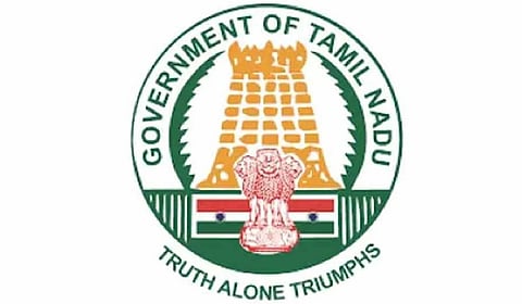 Tamil Nadu government logo.