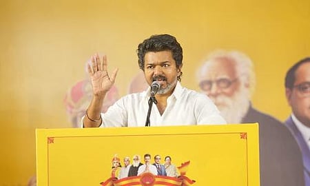 After Karur tragedy, Vijay resumes public outreach at Kancheepuram, attacks DMK.