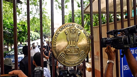 A view of the Delhi High Court premises in New Delhi.