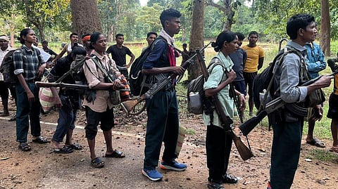 Surrendered Maoist cadres