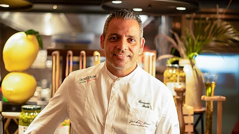 Chef Riccardo Sculli at Sorrento
