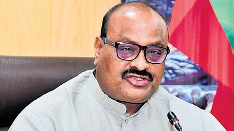Agriculture Minister Kinjarapu Atchannaidu