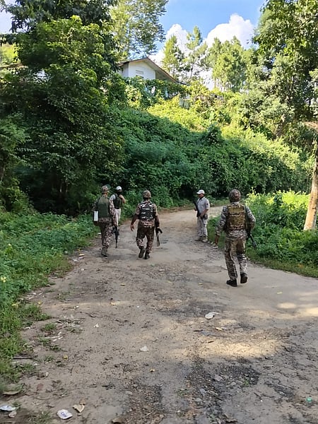 Manipur-Myanmar border