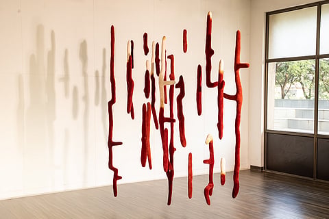 Artwork by artist Juhika Bhanjdeo