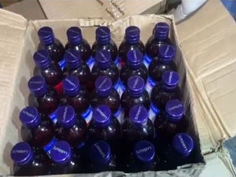 Bottles of banned Codeine syrup. Image used for representational purposes only.