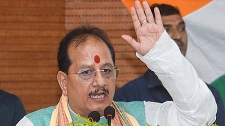 Bihar deputy CM Vijay Kumar Sinha.