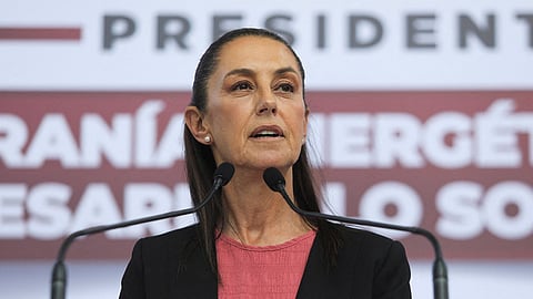 Mexican President Claudia Sheinbaum Pardo