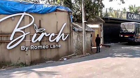 The Birch by Romeo Lane nightclub at Arpora, Goa.