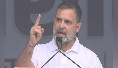 Leader of Opposition in the Lok Sabha Rahul Gandhi