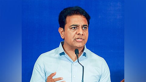 BRS working president KT Rama Rao.