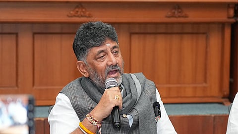 Karnataka Dy CM DK Shivakumar.