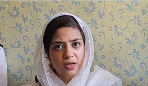 PDP leader Iltija Mufti, who is the daughter of former J&K Chief Minister Mehbooba Mufti.