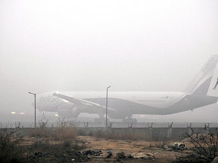 IndiGo, in its travel advisory, also stated that low visibility over Bhubaneswar and Visakhapatnam had impacted flight schedules.