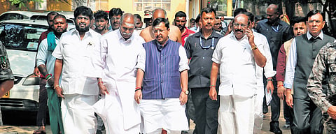 BJP national working president Nitin Nabin meets CM Rangasamy