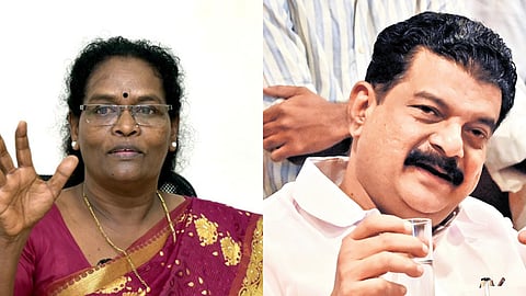 C K Janu, P V Anvar