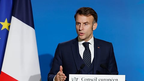 French President Emmanuel Macron