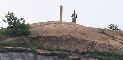 Thiruparankundram hill in Madurai.
