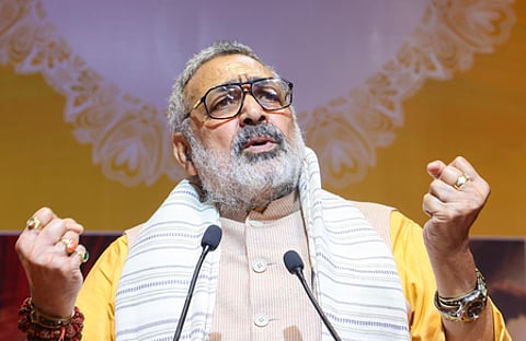 Union Minister Giriraj Singh.