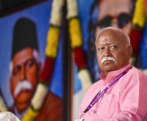 Rashtriya Swayamsevak Sangh (RSS) chief Mohan Bhagwat