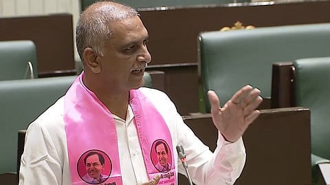 BRS MLA T Harish Rao.