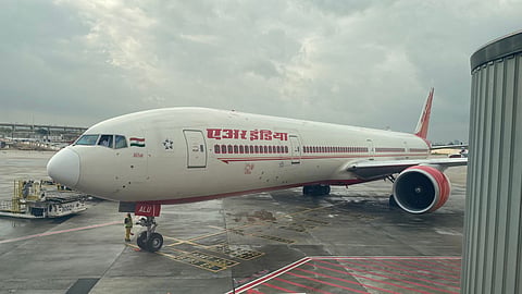 Flight AI139 departed from Terminal 3 of Indira Gandhi International Airport at 7.19 am with 190 passengers and arrived in Tel Aviv at 10.15 am local time.