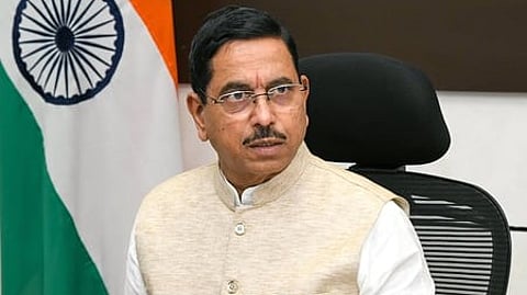 Union Minister for New and Renewable Energy Pralhad Joshi.