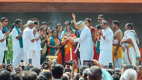 'Namma Ooru Modi Pongal' celebration