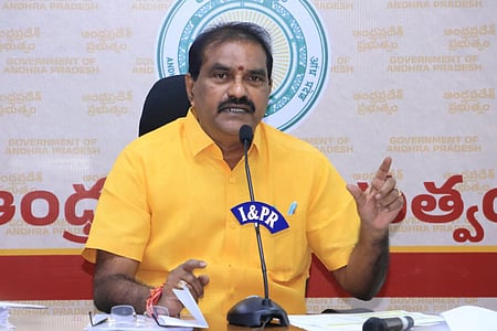 Minister for Water Resources Nimmala Ramanaidu