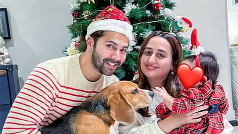 "Social media should be her choice" : Varun Dhawan on not revealing his daughter Lara's face yet.