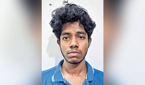 18-year-old second PU student, Karnal Kurai from Kodagu, has been arrested for strangling the woman to death after allegedly raping her.
