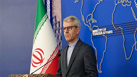 Iranian foreign ministry spokesman Esmaeil Baqaei
