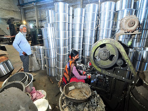 The number of registered women-owned manufacturing enterprises increased from 9,357 to 75,432, reflecting the growing participation of women entrepreneurs.
