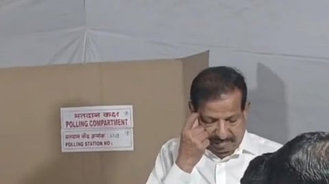 Maharashtra Forest Minister and senior BJP leader Ganesh Naik
