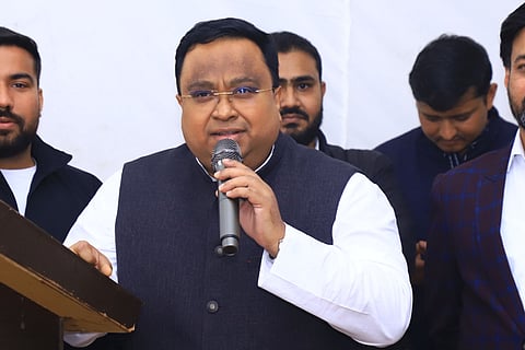 Rajya Sabha MP Sasmit Patra