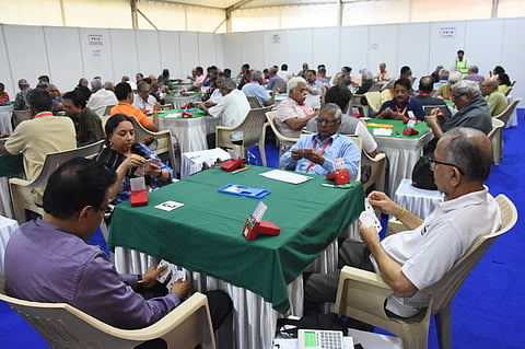 Players in action during the tournament